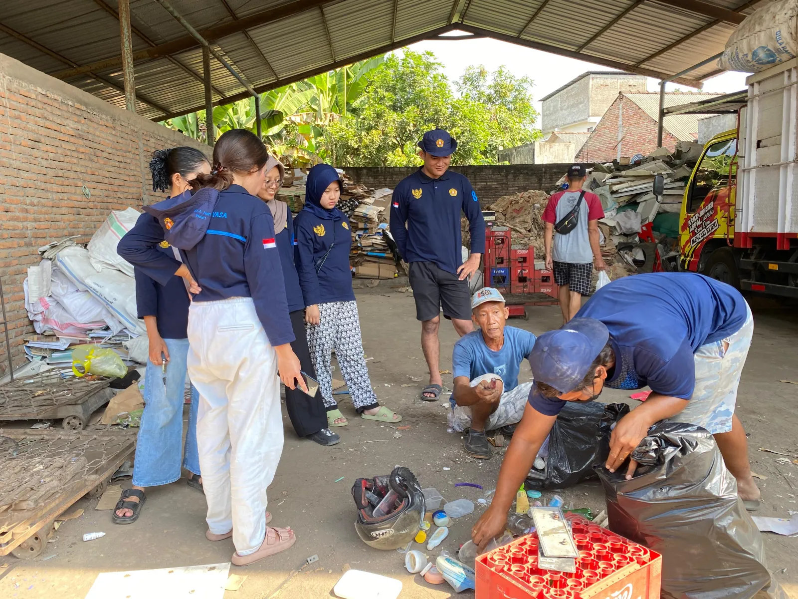 Pelaksanaan Program Bank Sampah Minggu ke-2 Periode Juli 2026